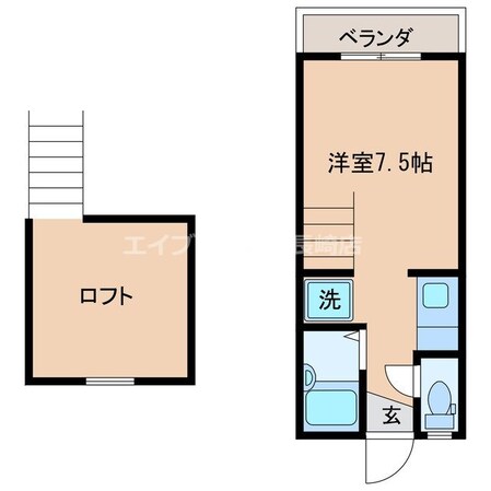 BRAVAS昭和の物件間取画像